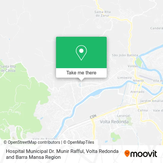 Hospital Municipal Dr. Munir Rafful map