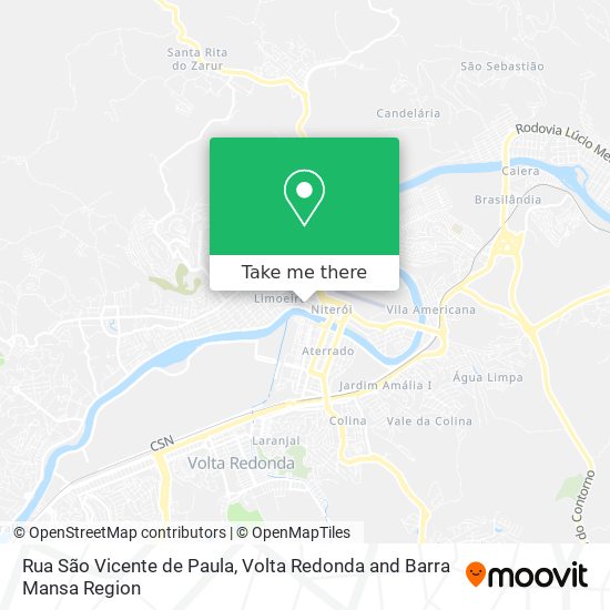 Rua São Vicente de Paula map