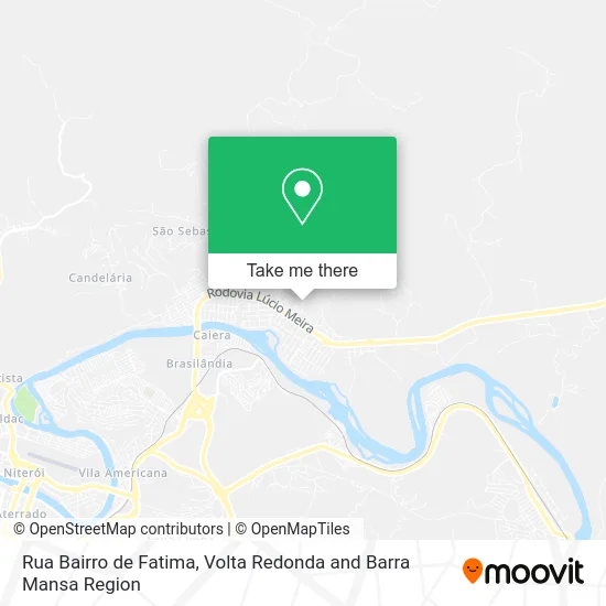 Rua Bairro de Fatima map