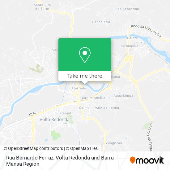 Rua Bernardo Ferraz map