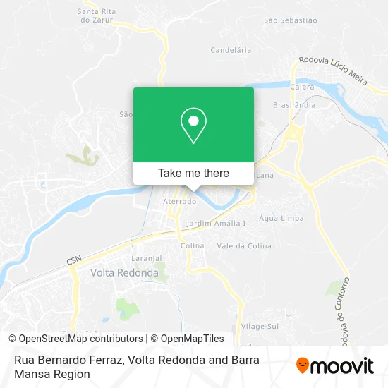 Rua Bernardo Ferraz map