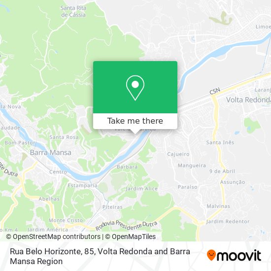 Rua Belo Horizonte, 85 map