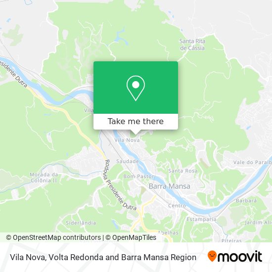 Mapa Vila Nova