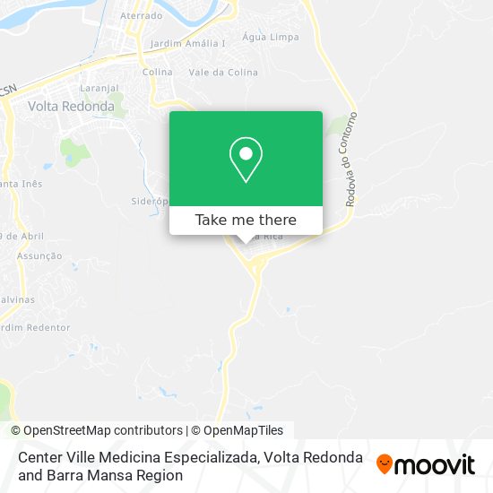 Center Ville Medicina Especializada map