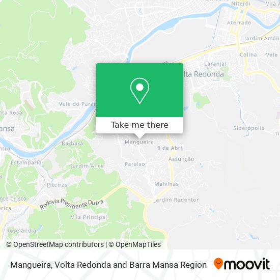 Mangueira map