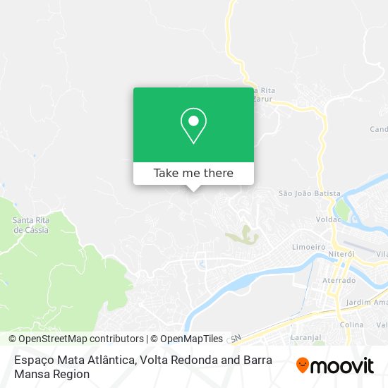 Espaço Mata Atlântica map