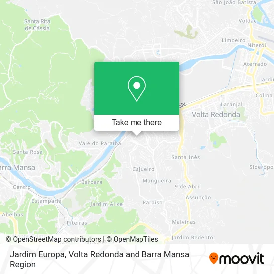 Jardim Europa map