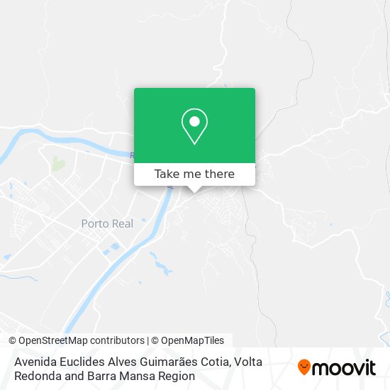 Mapa Avenida Euclides Alves Guimarães Cotia