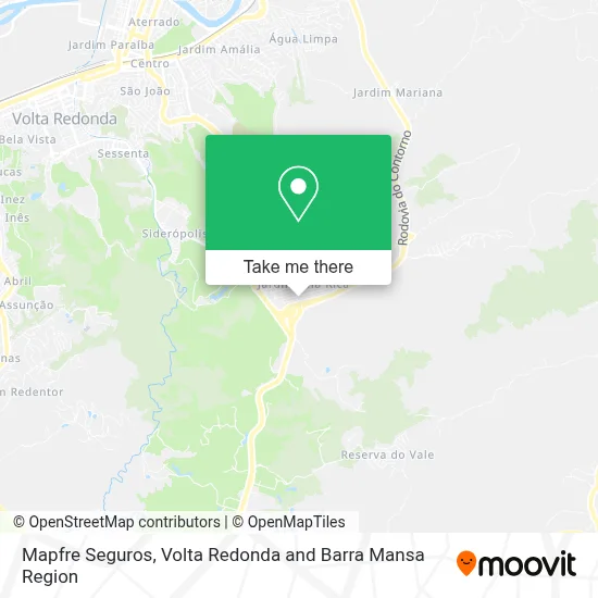 Mapfre Seguros map