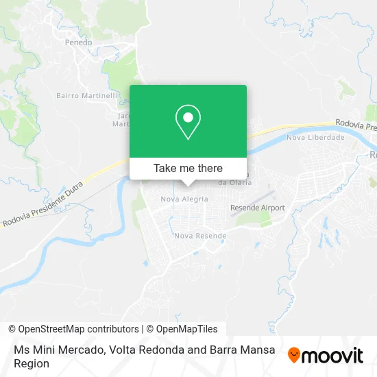 Ms Mini Mercado map