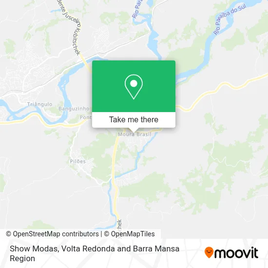 Show Modas map