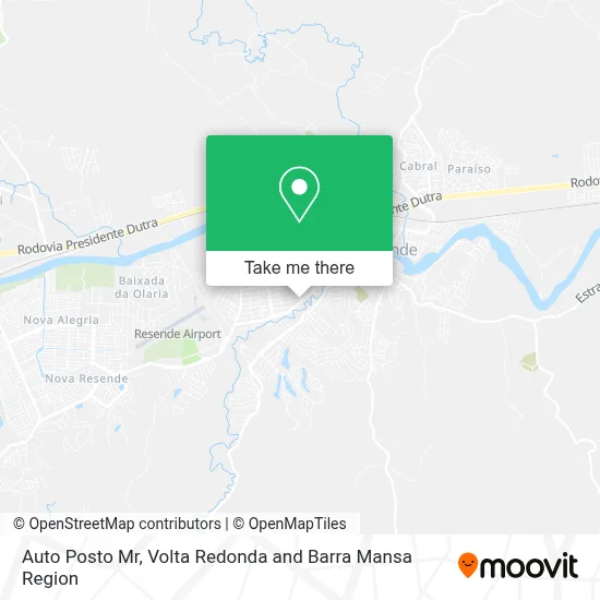 Auto Posto Mr map