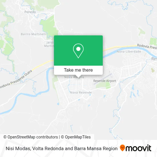 Nisi Modas map