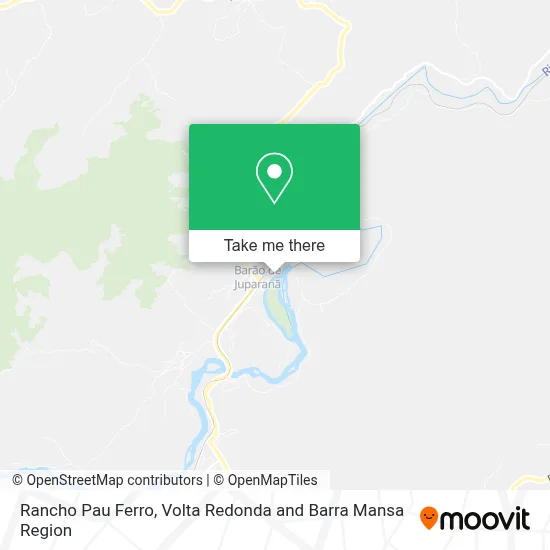 Rancho Pau Ferro map