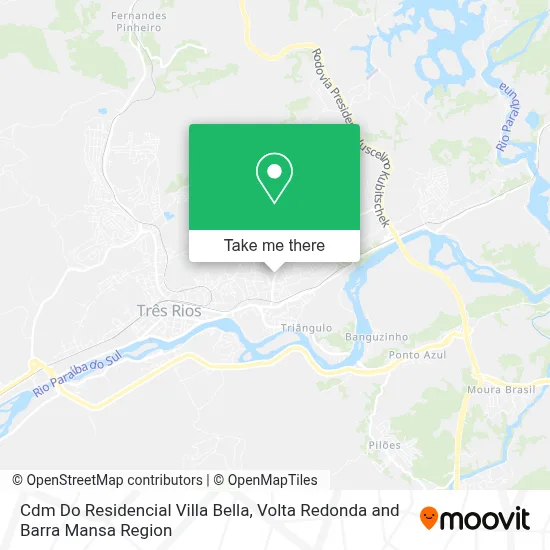 Cdm Do Residencial Villa Bella map