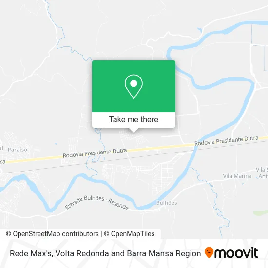 Rede Max's map