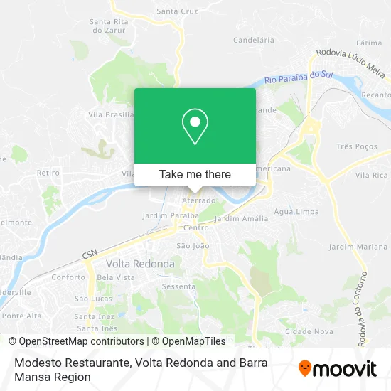 Modesto Restaurante map