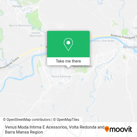 Venus Moda Intima E Acessorios map