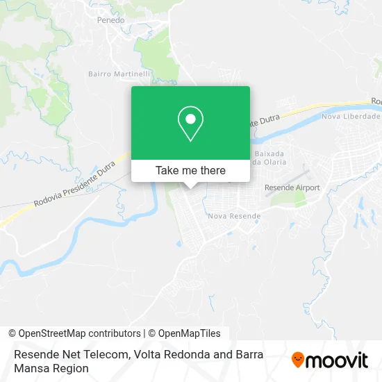 Resende Net Telecom map