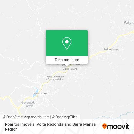 Rbarros Imóveis map