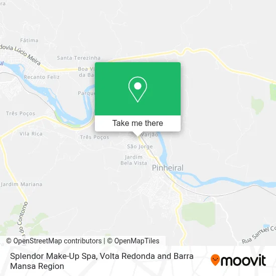 Splendor Make-Up Spa map
