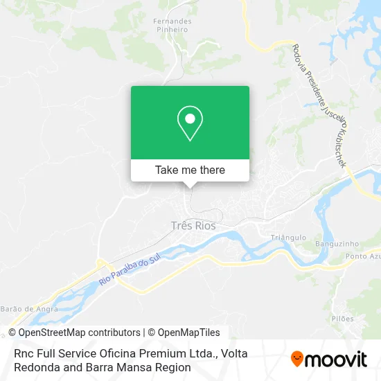 Rnc Full Service Oficina Premium Ltda. map