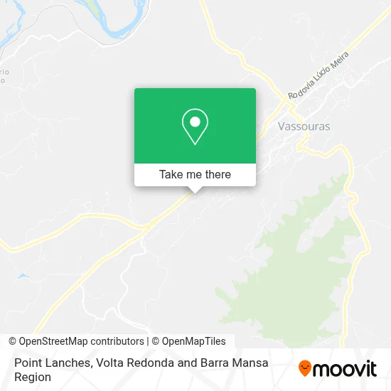 Point Lanches map