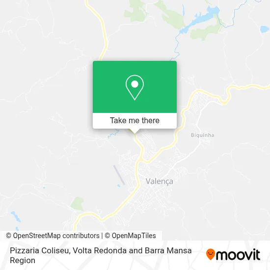 Pizzaria Coliseu map