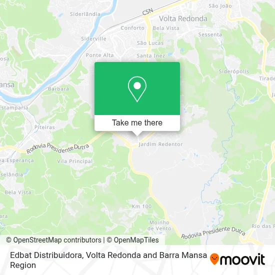 Edbat Distribuidora map