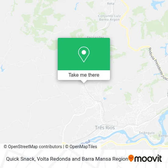 Quick Snack map
