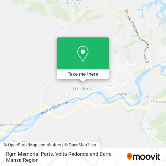 Rgm Memorial Parts map