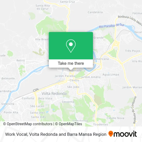 Work Vocal map