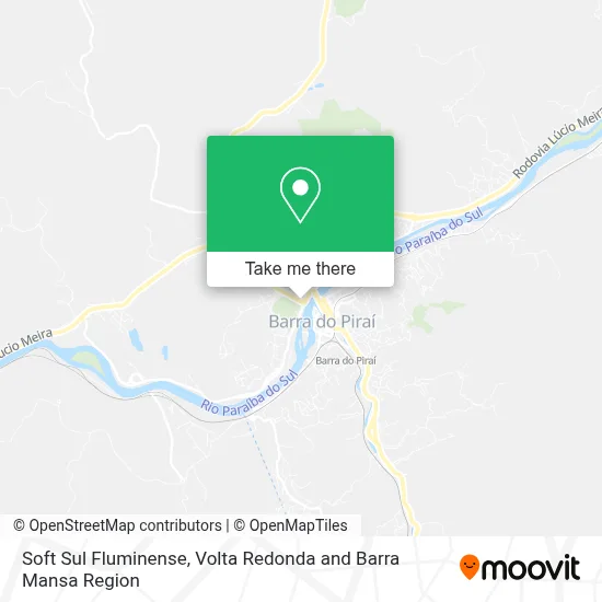 Soft Sul Fluminense map