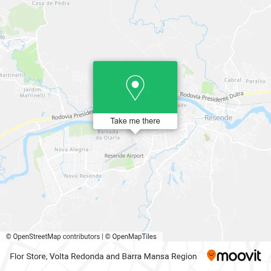 Flor Store map