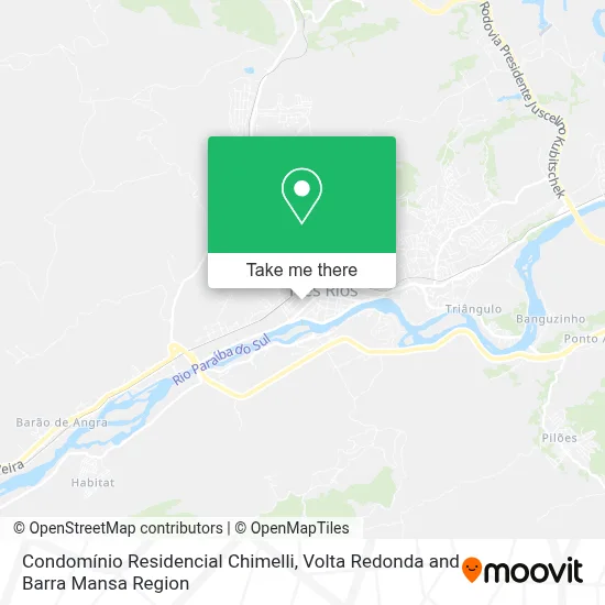 Condomínio Residencial Chimelli map
