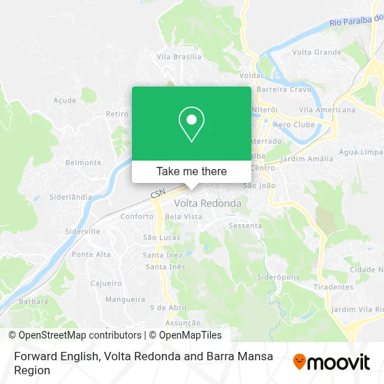 Forward English map