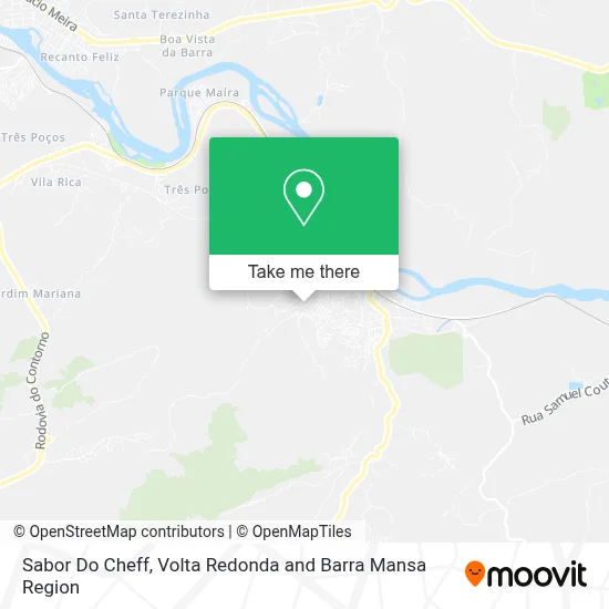 Sabor Do Cheff map