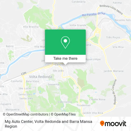 Mg Auto Center map