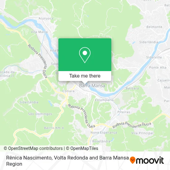 Rênica Nascimento map