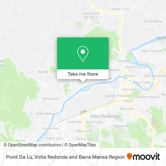 Point Da Lu map