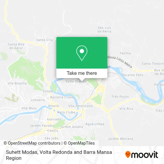 Suhett Modas map