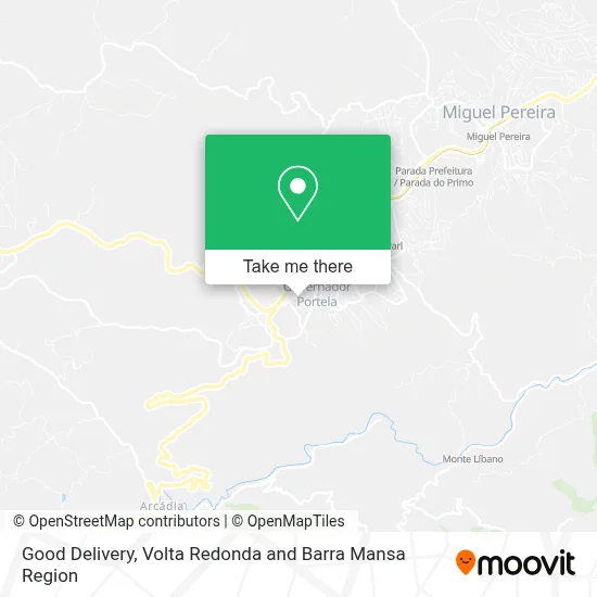 Good Delivery map