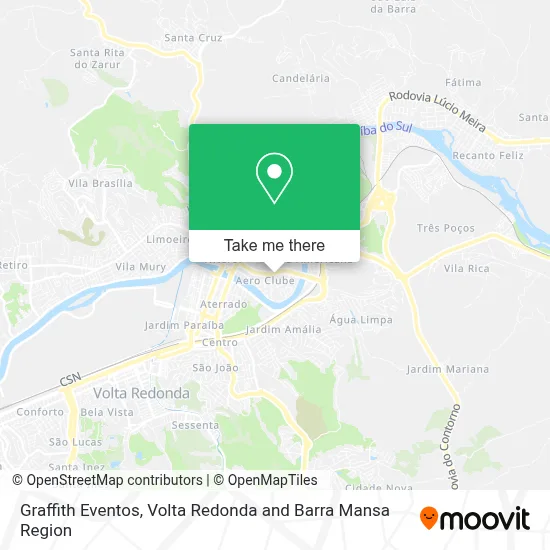 Graffith Eventos map