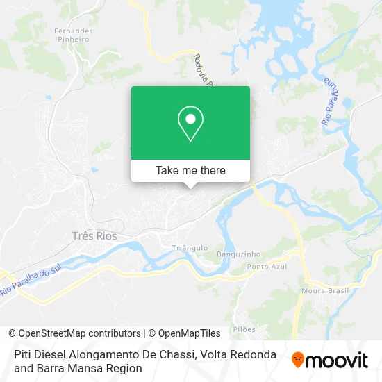 Piti Diesel Alongamento De Chassi map