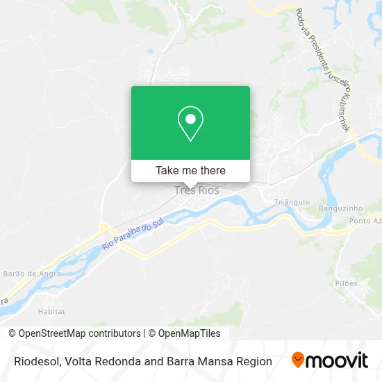 Riodesol map