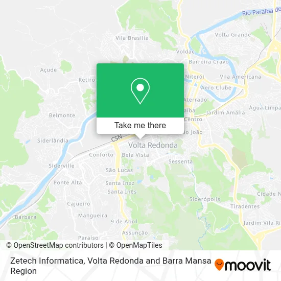 Zetech Informatica map