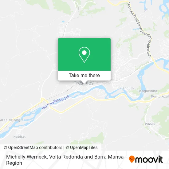 Michelly Werneck map