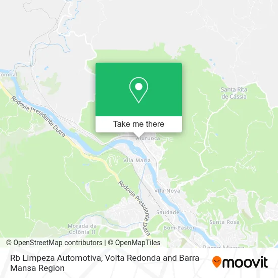 Rb Limpeza Automotiva map