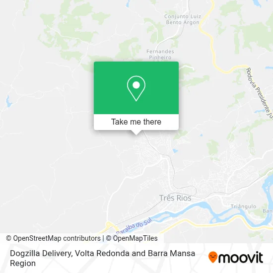 Dogzilla Delivery map