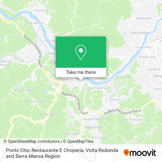 Ponto Chic Restaurante E Choperia map
